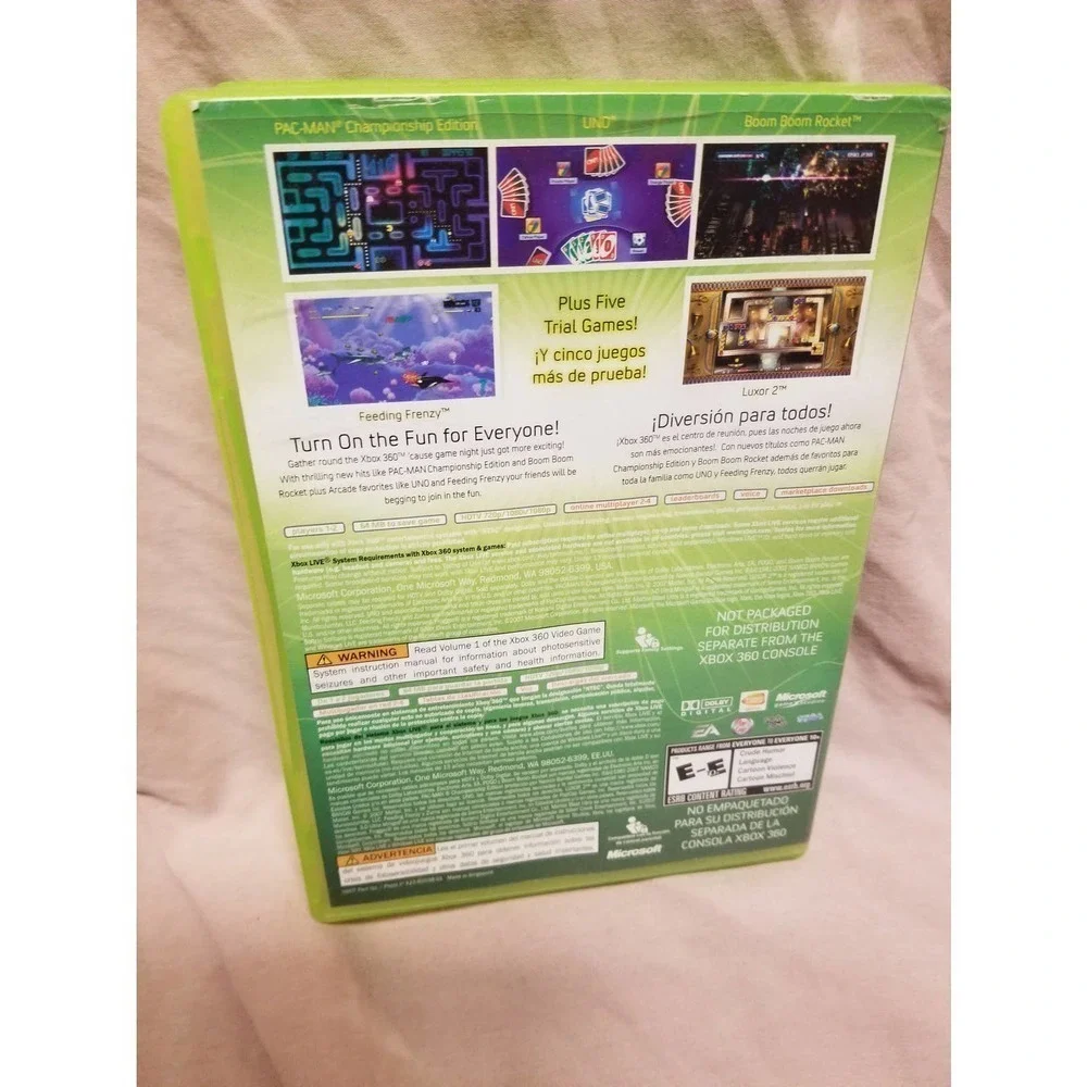 Xbox Live Arcade Compilation Disc (Microsoft Xbox 360, 2007)